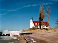 4268  Point Betsie Lighthouse Winter