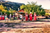 4423 Antique gas station
