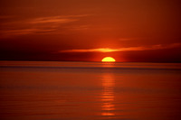 1361 Sun Rise on Lake Michigan